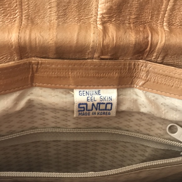 90’s Eel skin handbag - vintage - Picture 3 of 13